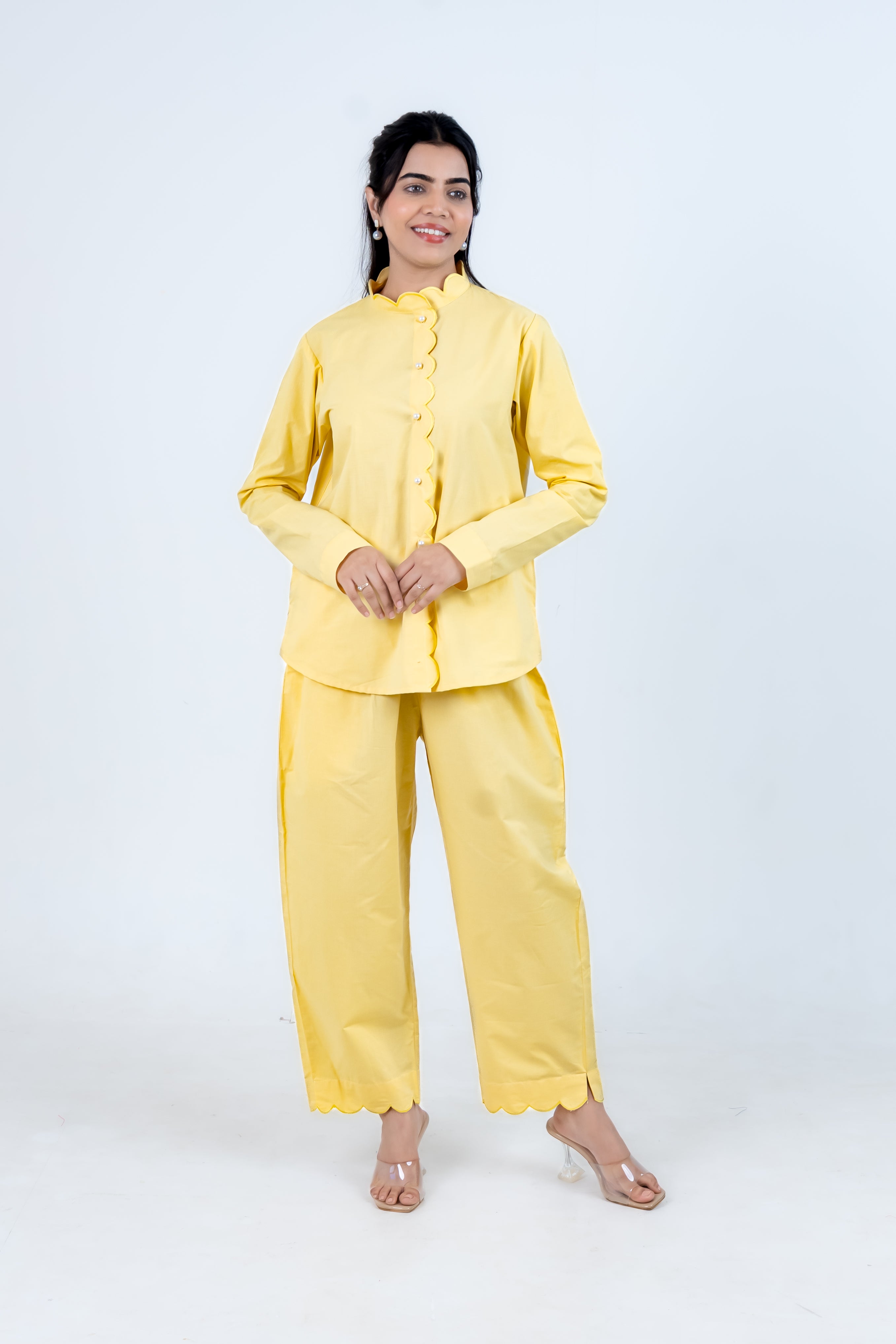 Melted Sunlight Scallop Co-Ord