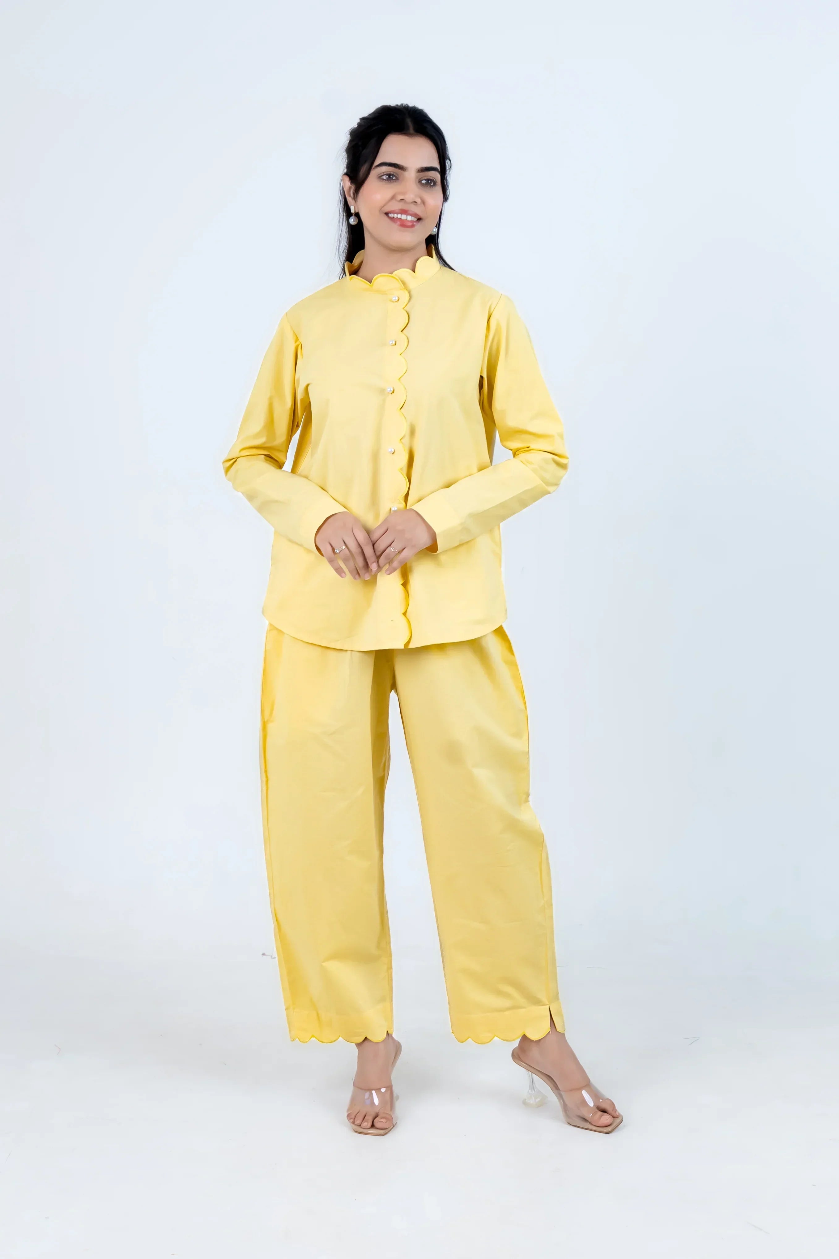 Melted Sunlight Scallop Co-Ord