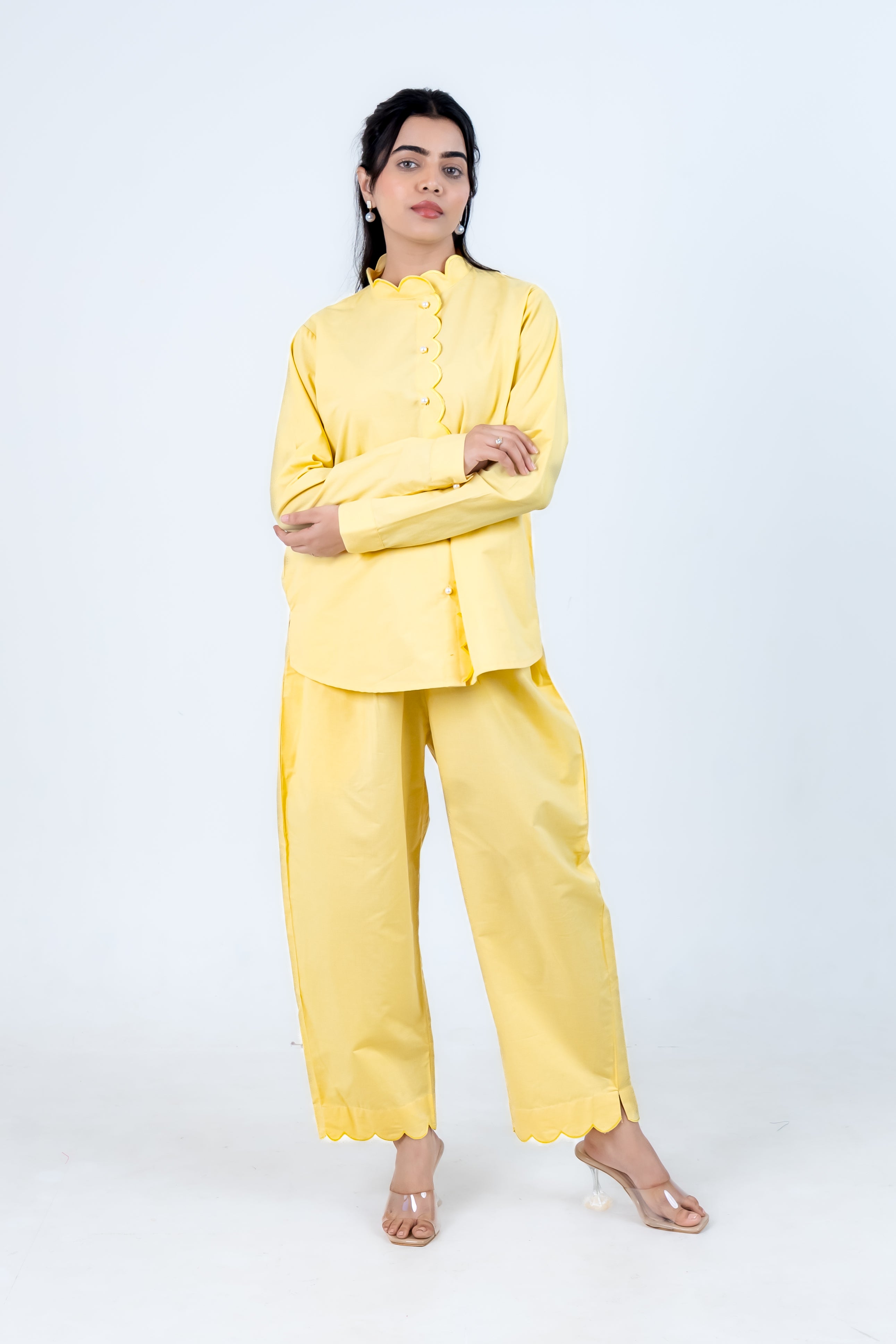 Melted Sunlight Scallop Co-Ord