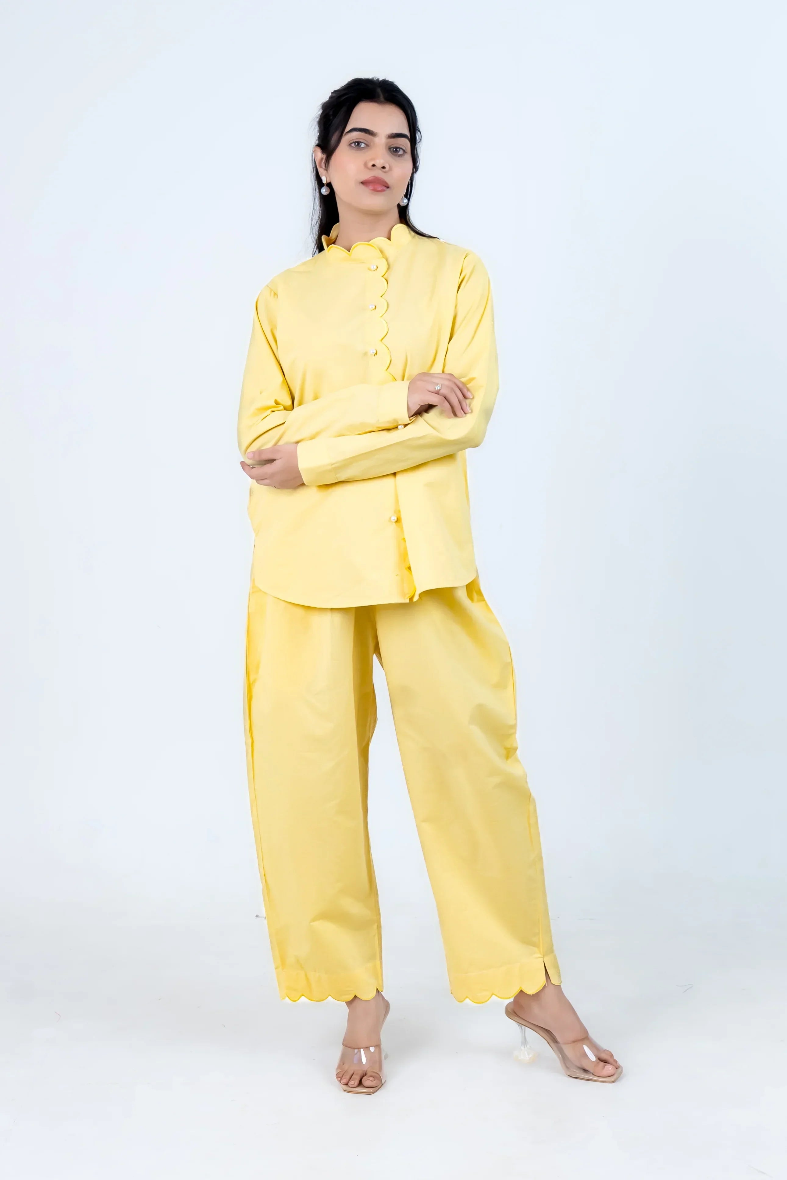 Melted Sunlight Scallop Co-Ord