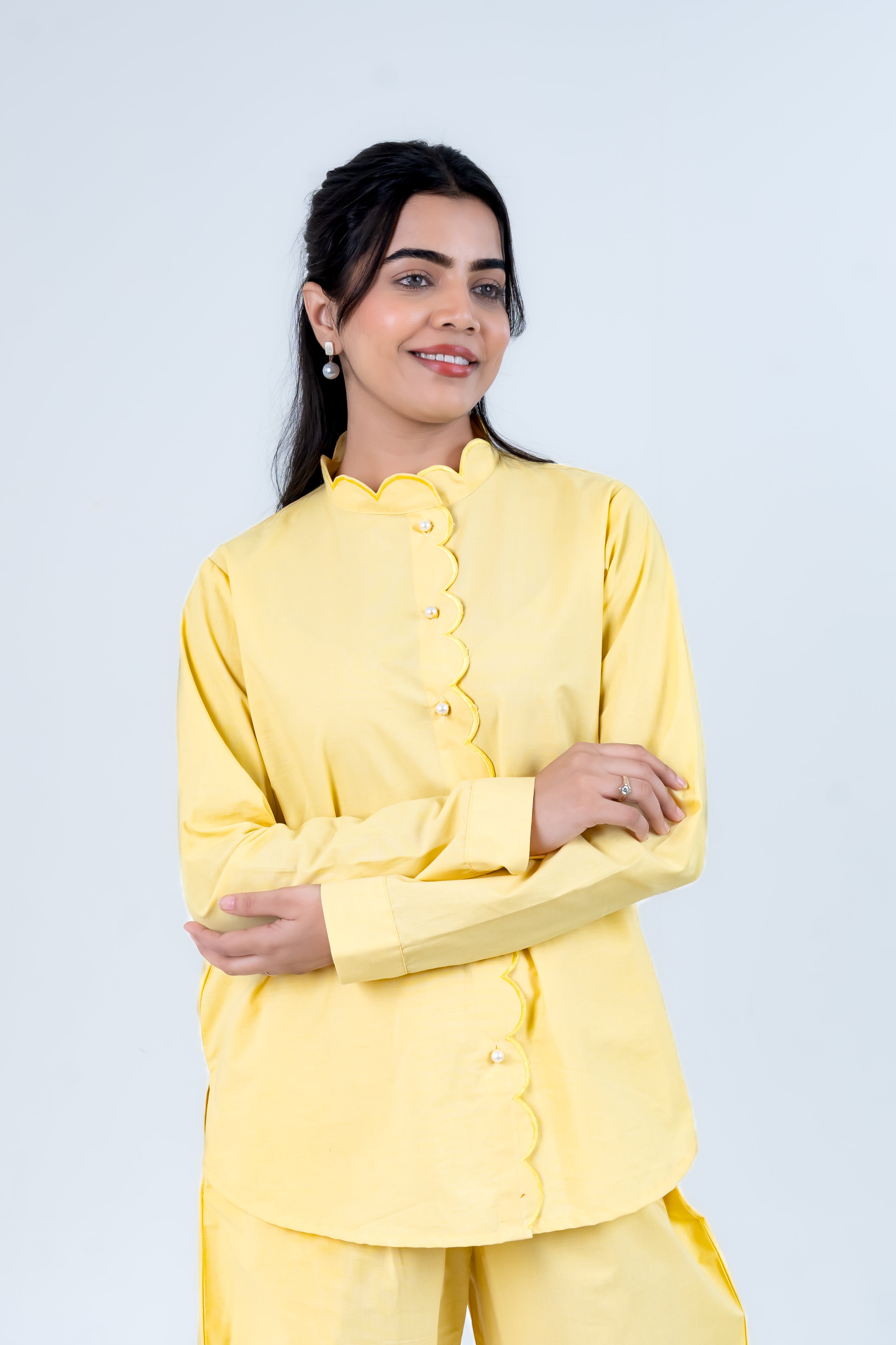 Melted Sunlight Scallop Co-Ord