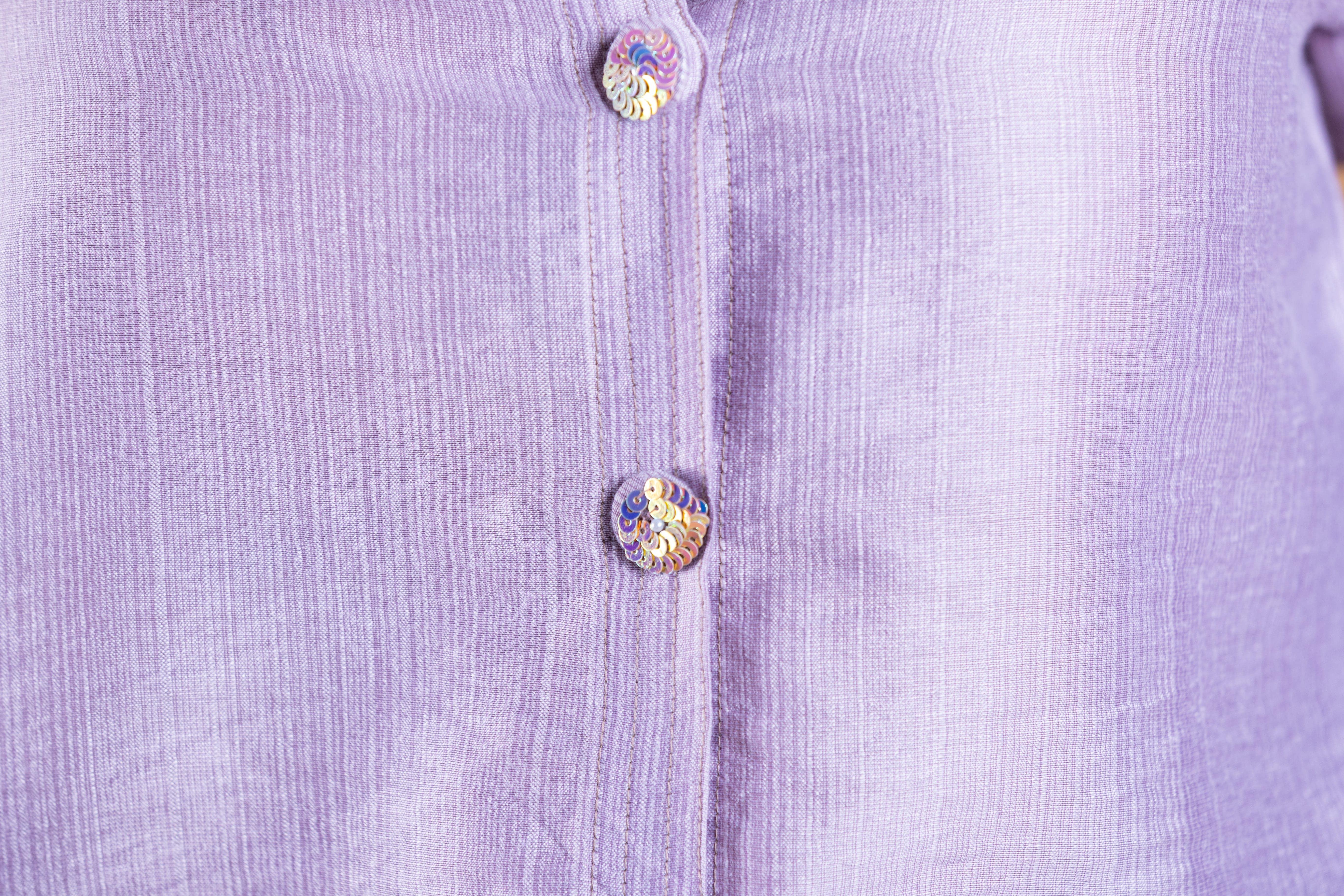 Ava Lilac Drape Skirt & Shirt Set - Label Xari
