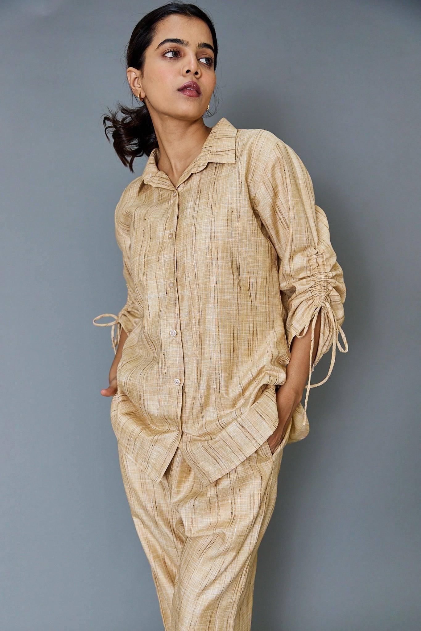 Champagne beige Co-ord - Label Xari