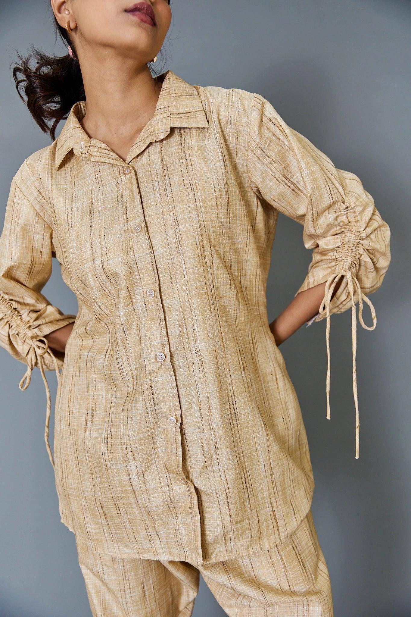 Champagne beige Co-ord - Label Xari