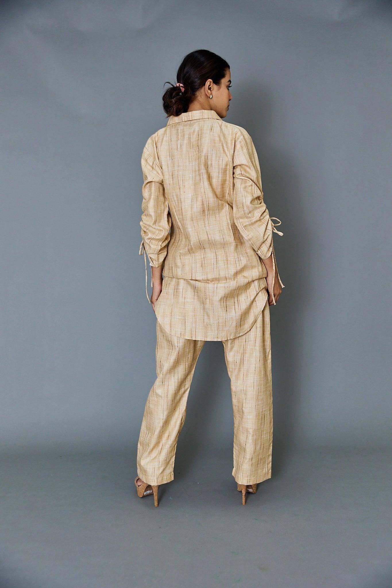 Champagne beige Co-ord - Label Xari