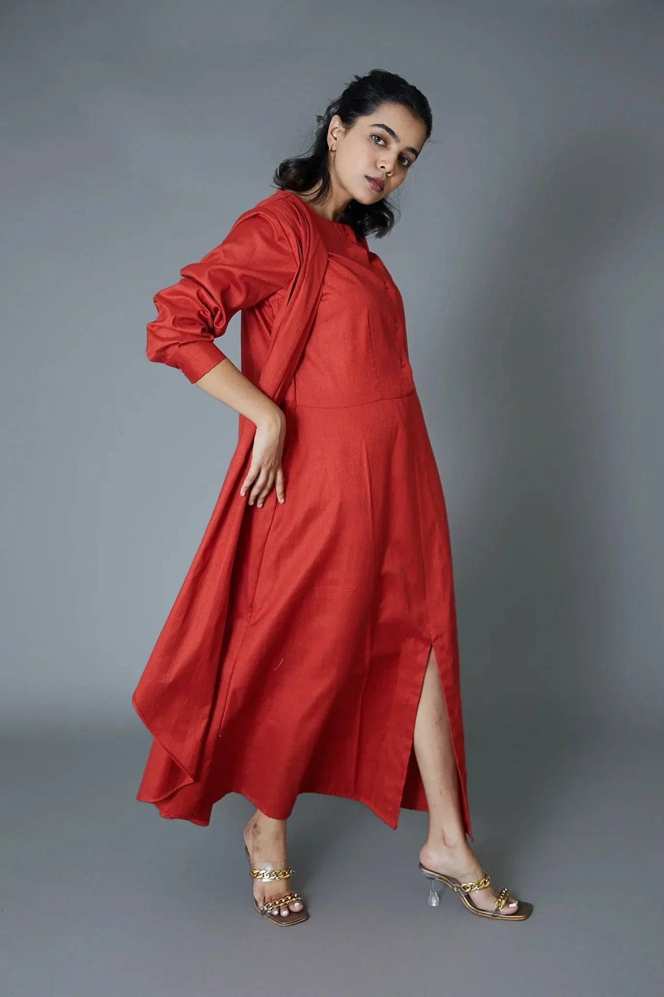 Maxi Robe Dress - Hello June