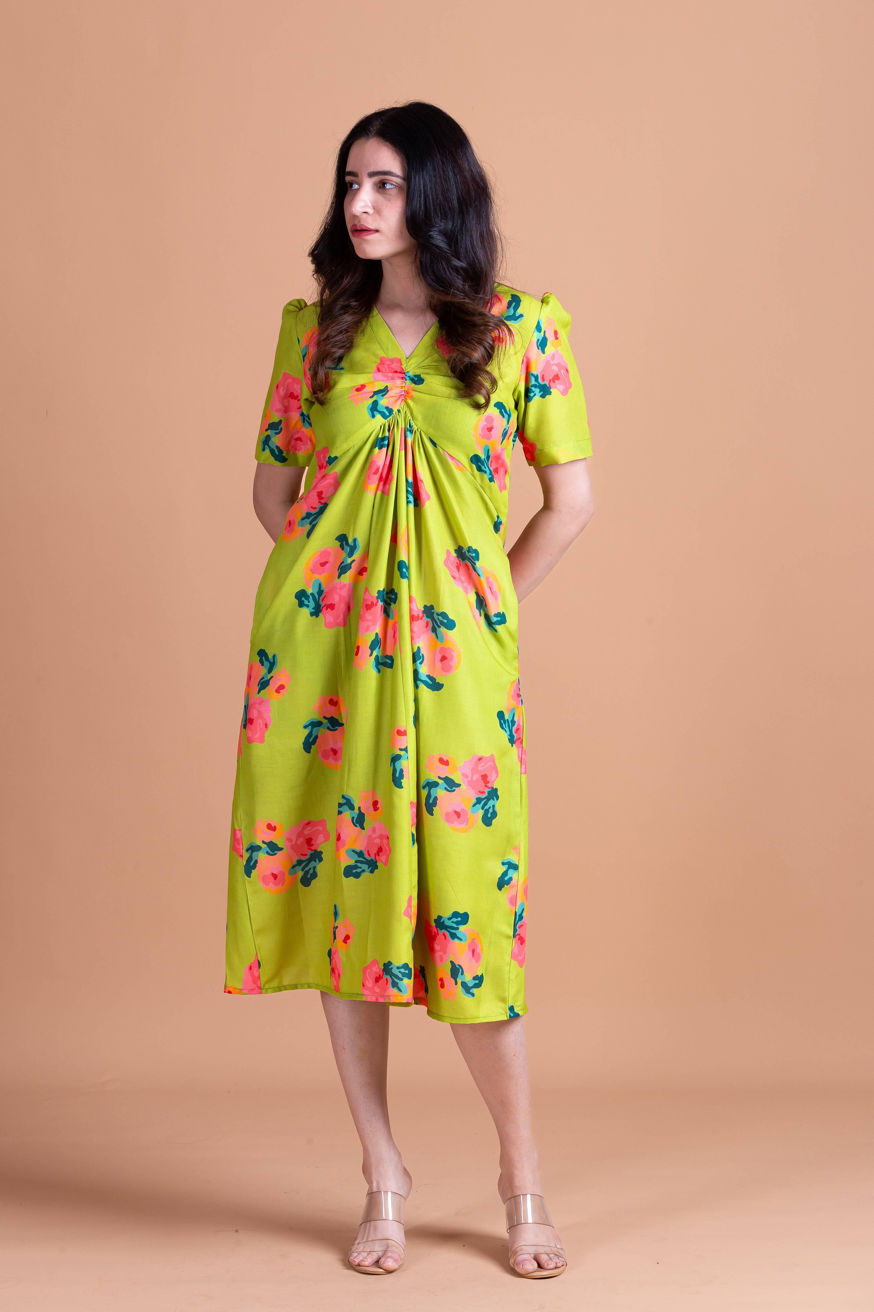 Thea Cotton Linen Dress - Hello June
