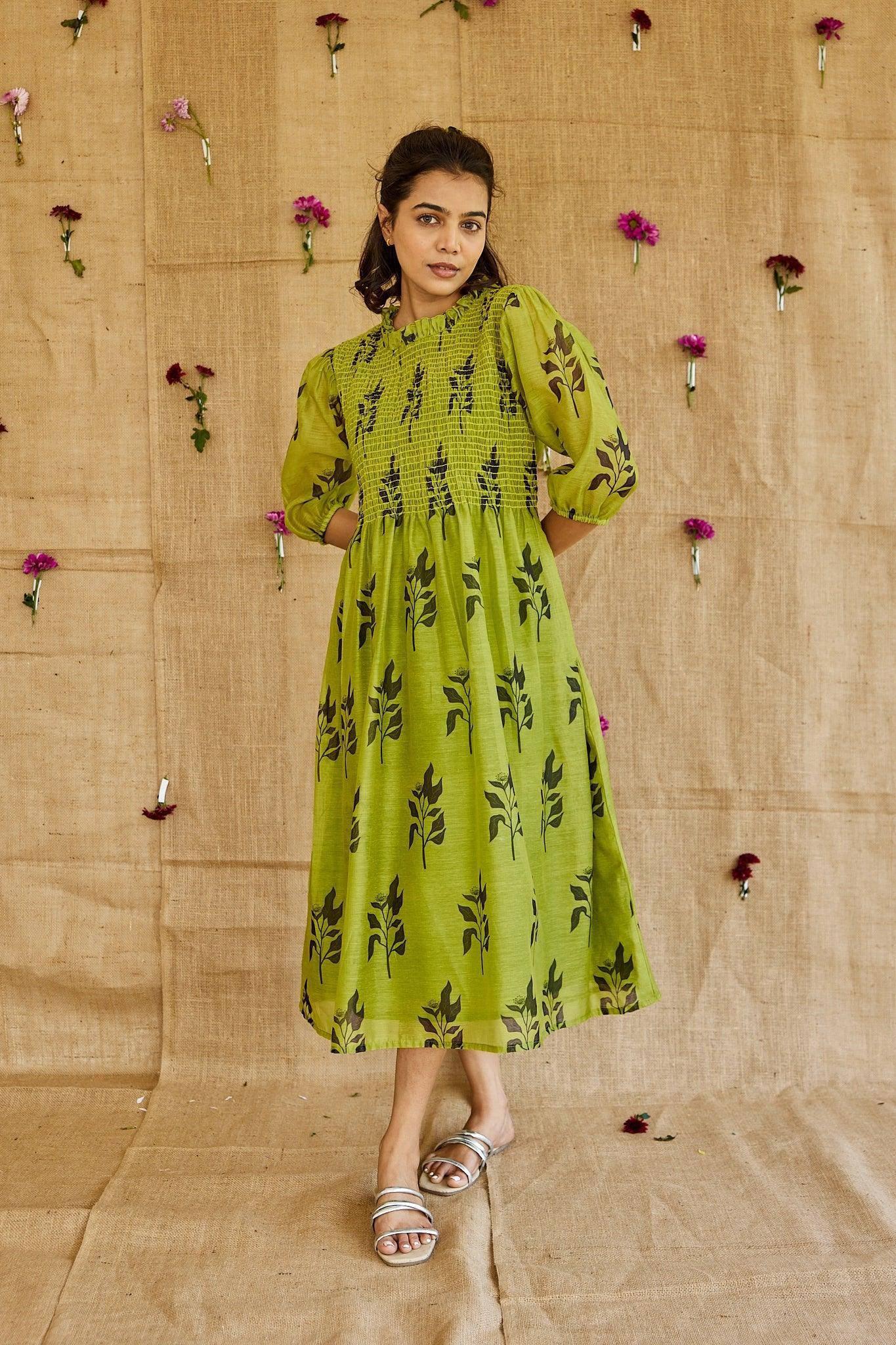 Wildflower Smocked Dress - Hello June