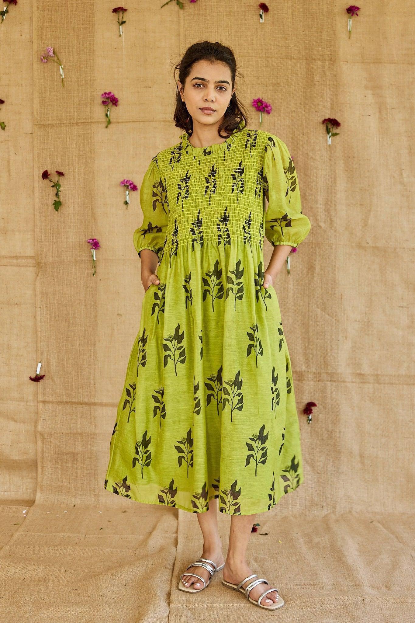 Wildflower Smocked Dress - Hello June