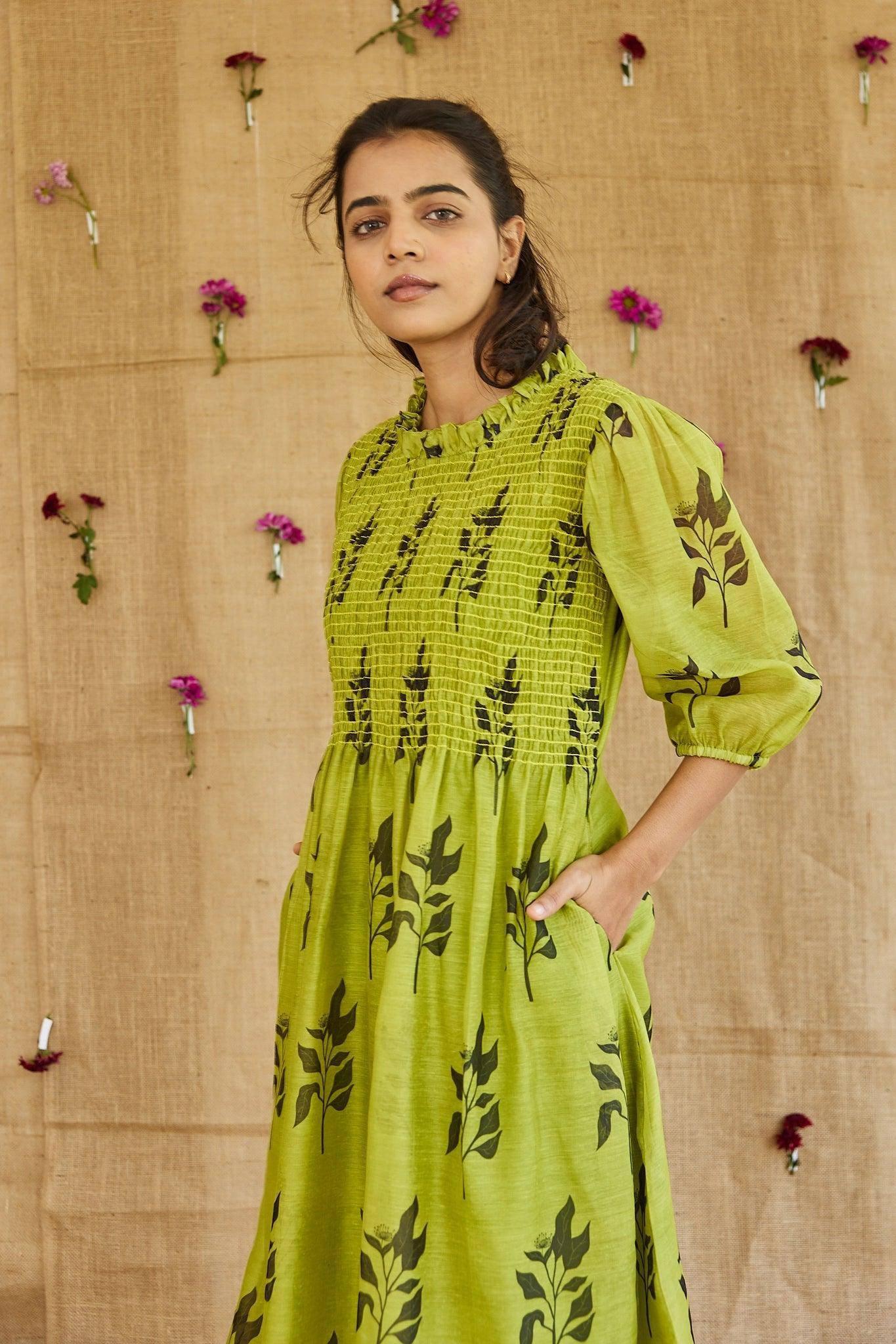 Wildflower Smocked Dress - Hello June