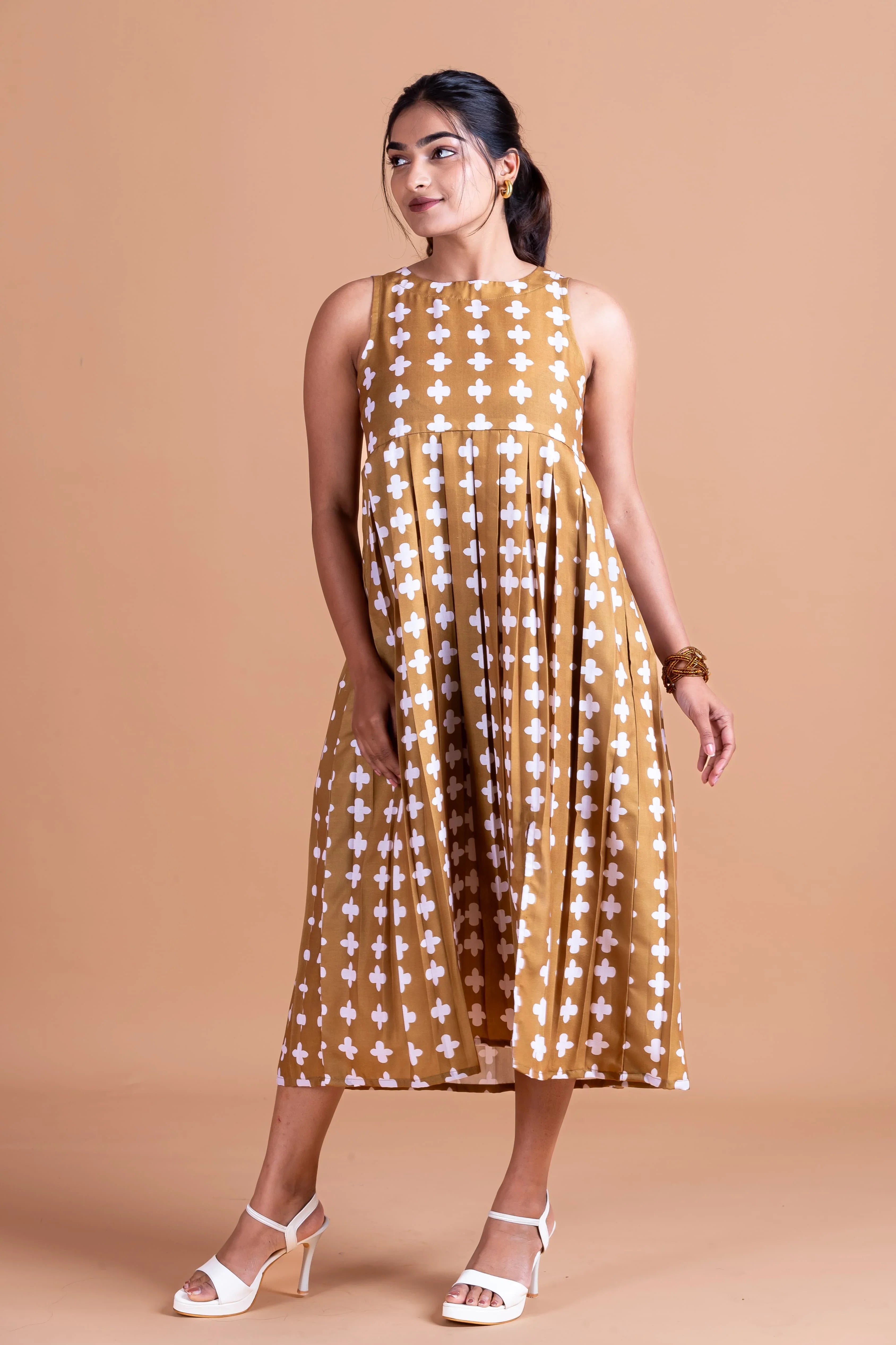 Zia Cotton Linen Dress - Label Xari