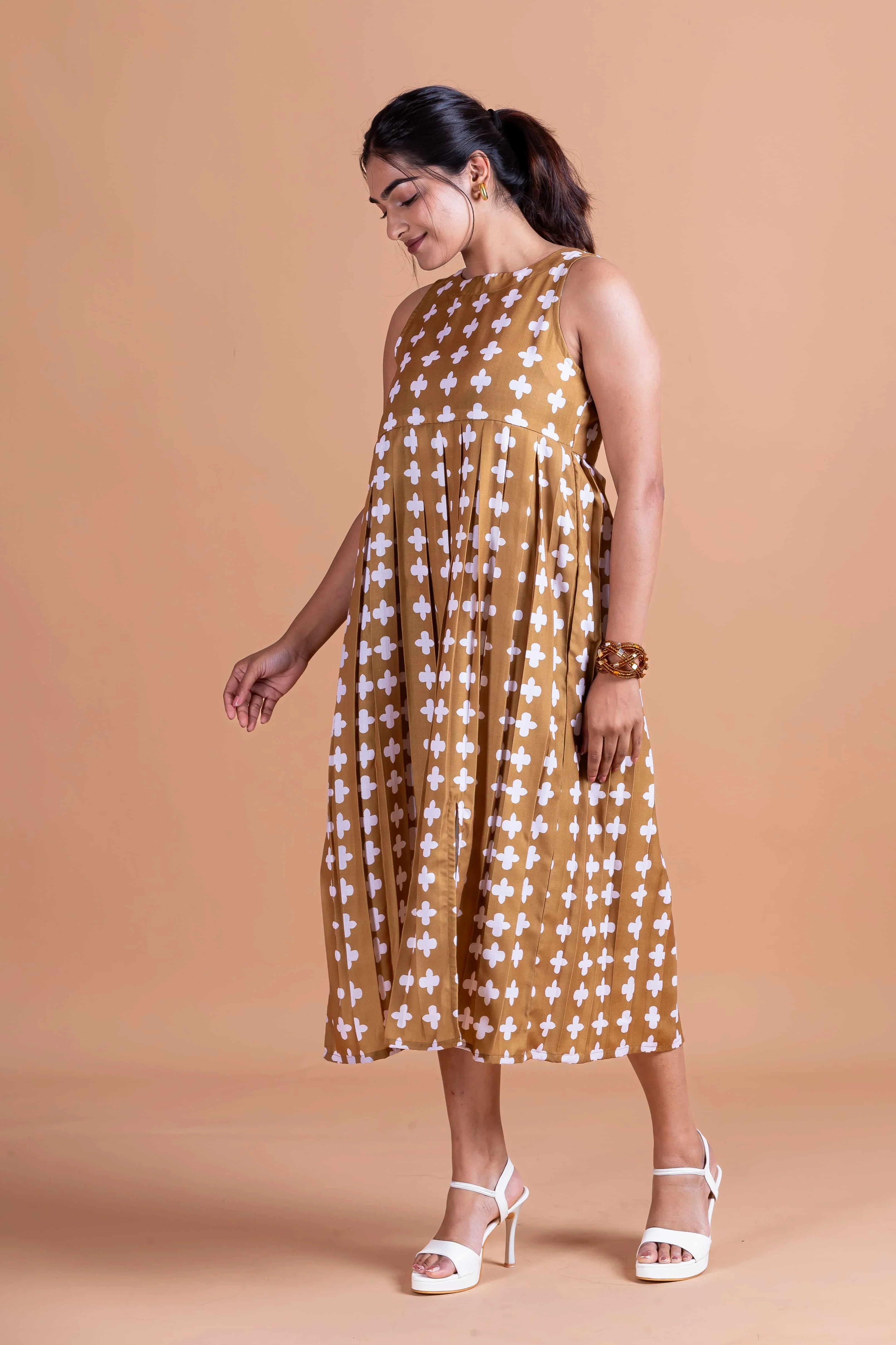 Zia Cotton Linen Dress - Label Xari