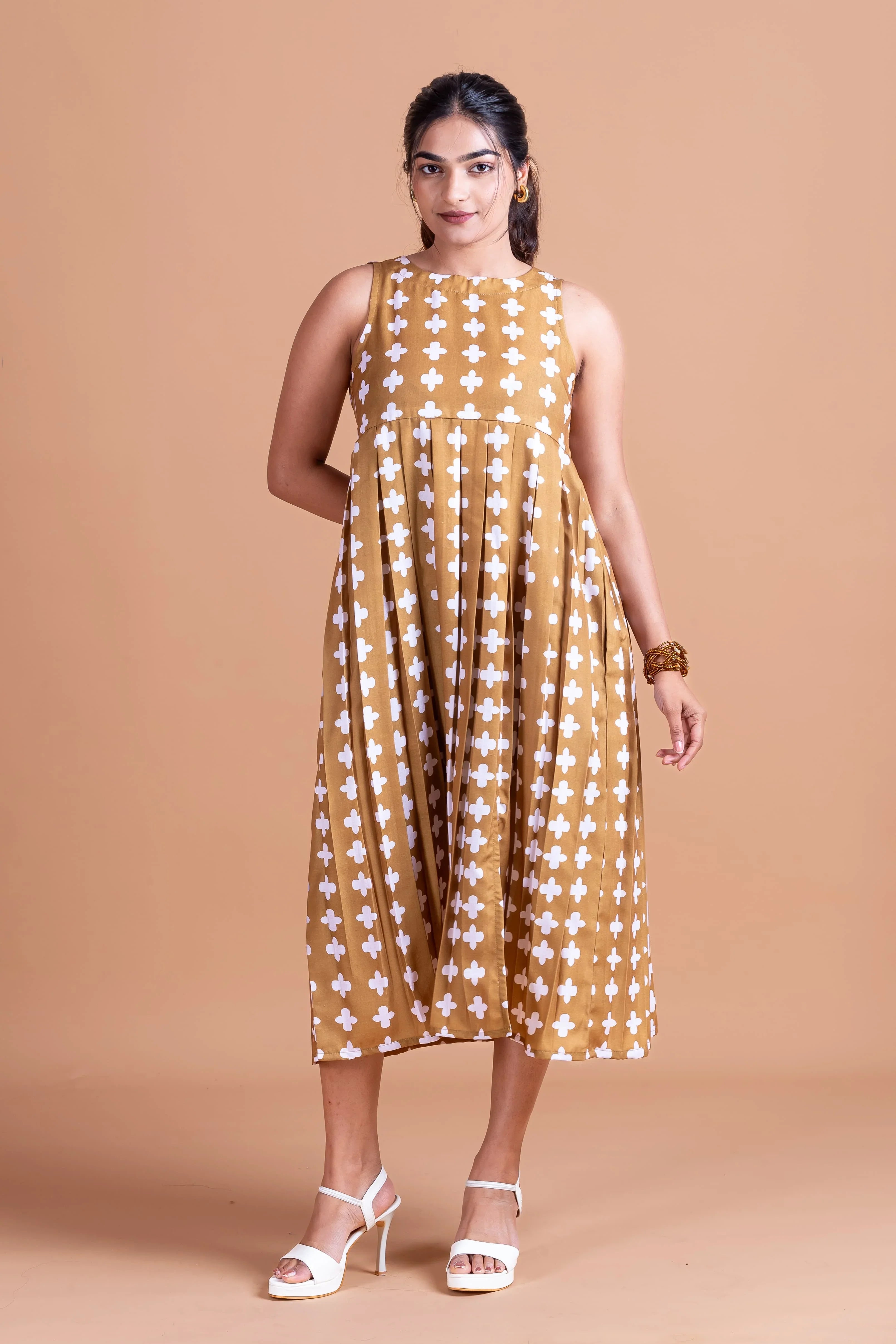 Zia Cotton Linen Dress - Hello June