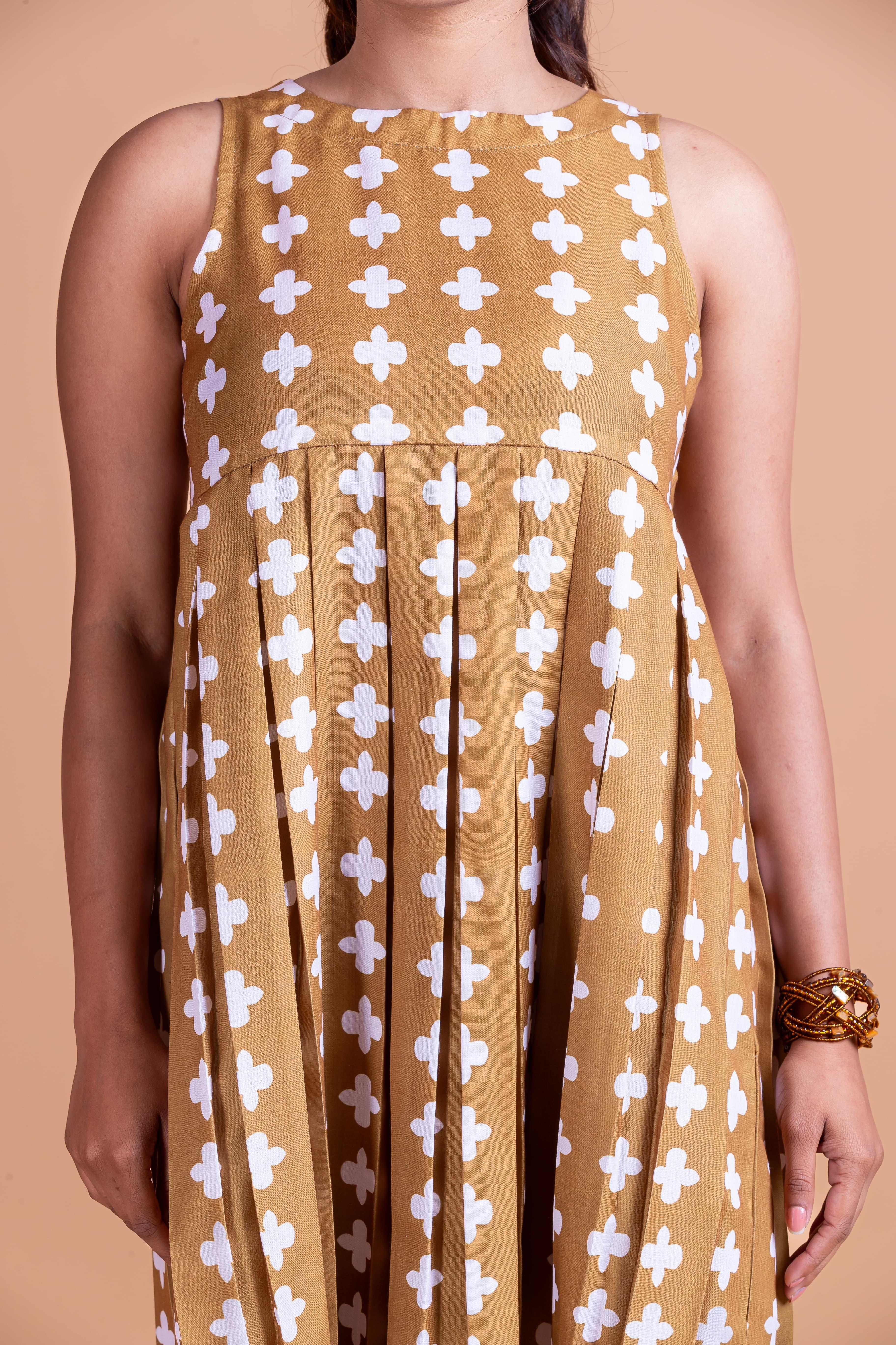 Zia Cotton Linen Dress - Hello June