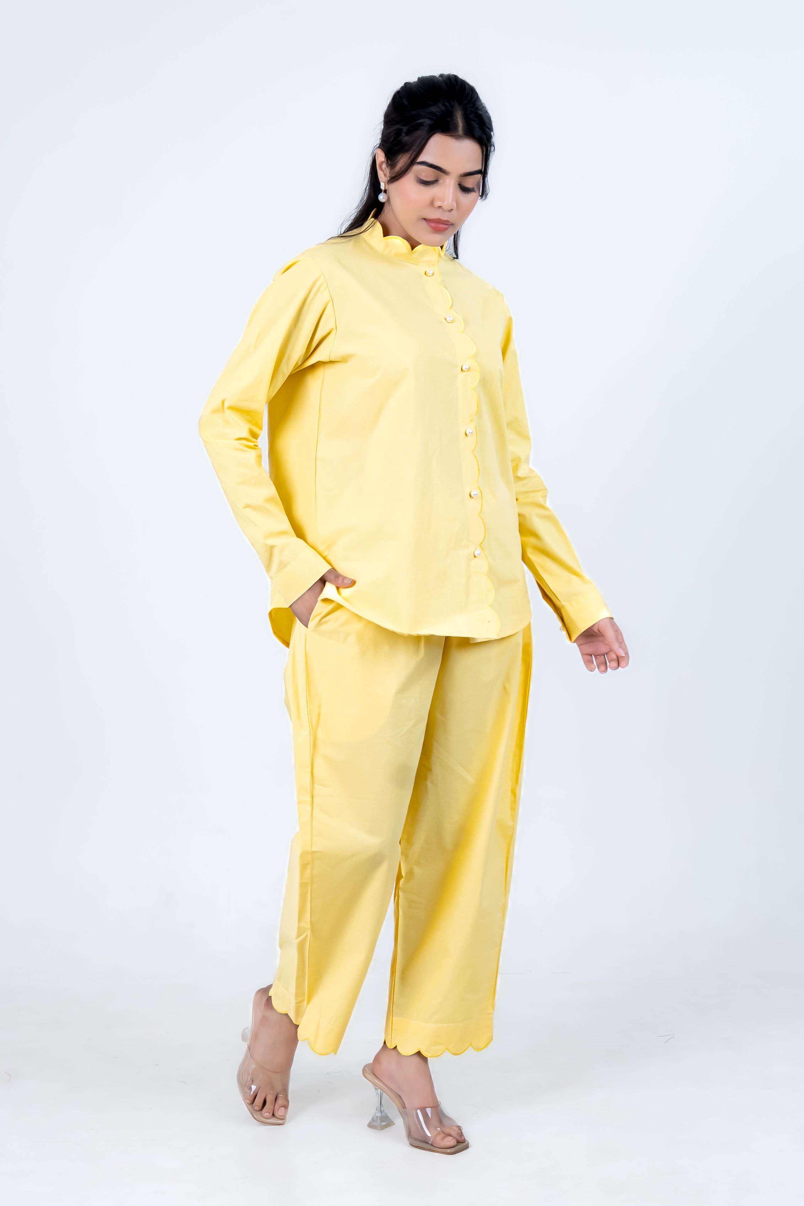 Melted Sunlight Scallop Co-Ord