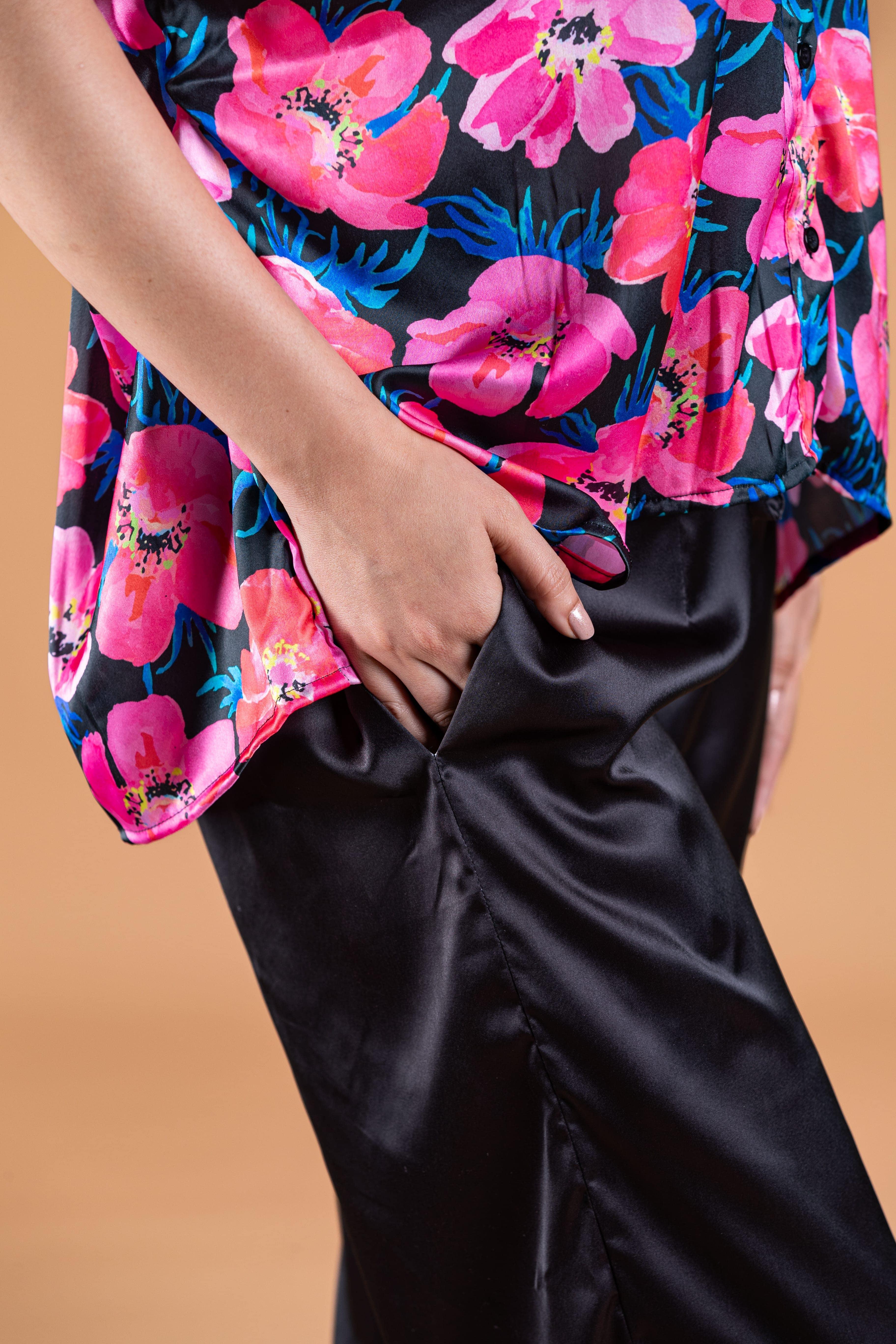 Poppy Print Co-Ord Set - Label Xari